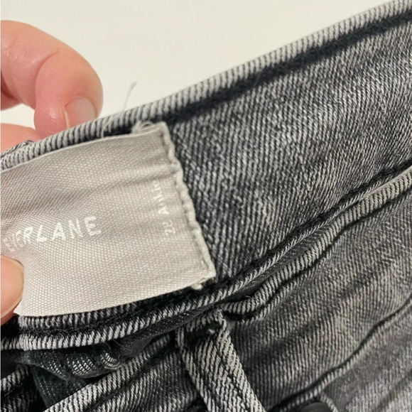 Everlane Grey High Rise Ankle Jeans Size 28 - Picture 7 of 10